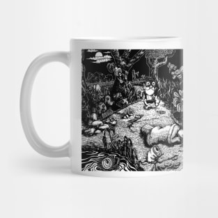 Path of dreams - Fairytale story book Illustration Mug